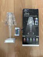Lampe LED Sirio mit RGB-Farben, Akku, neuwertig
