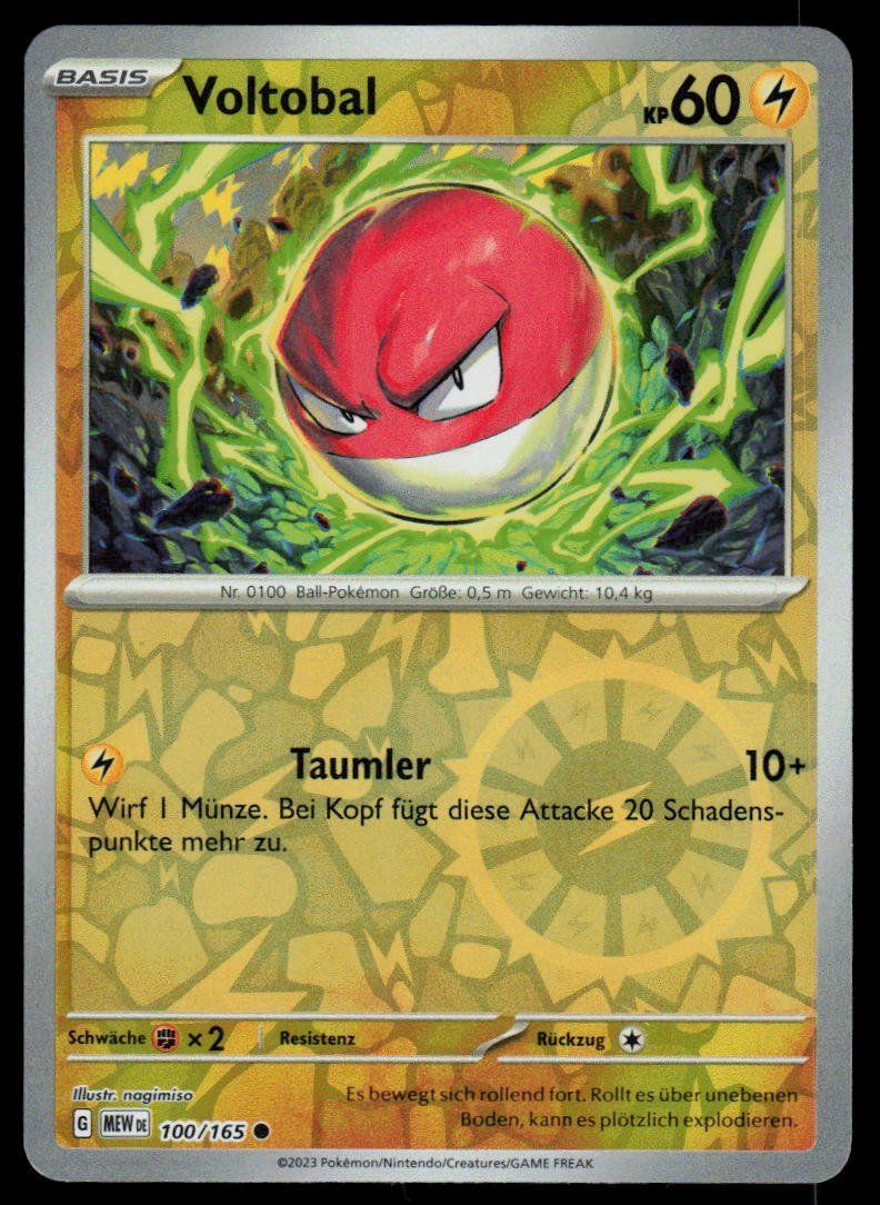 Pokémon Cartes à collectionner: Pokemon Voltobal 100/165 – D'occasion à Herisau par Pokemon2025