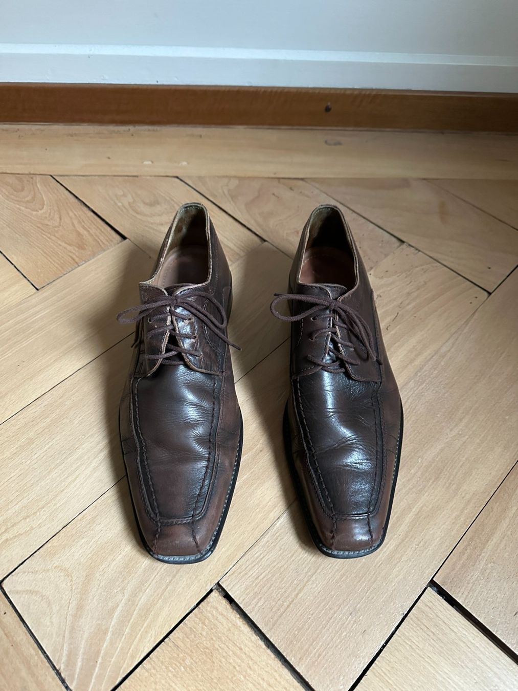 Herrenschuhe: BARBIERI - Leder Halbschuhe dunkelbraun 40 – Gebraucht aus Zürich von Diazaio 1
