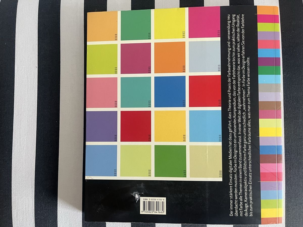 Libri: FARBE IM DESIGN  Tom Faser Adam Blaks – Usato da Rorschacherberg venduto da Artmaru 1