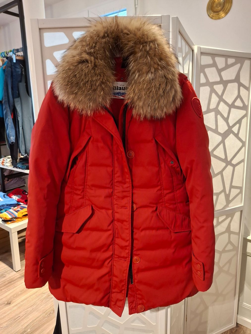Jacken: Blauer Winterjacke – Gebraucht aus Oberhofen am Thunersee von katka99