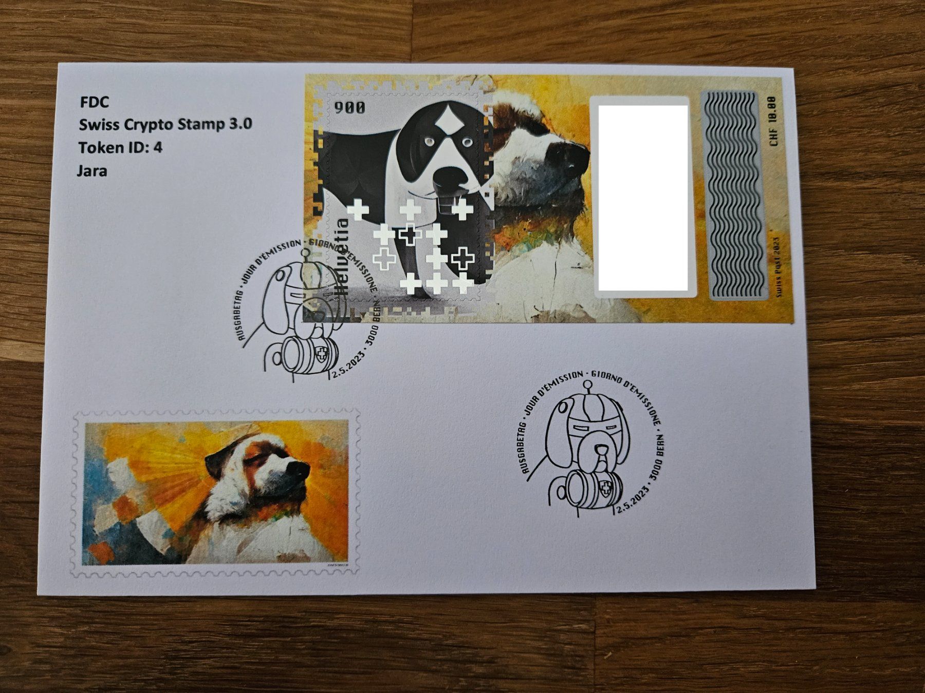 FDC Swiss Crypto Stamp 3.0, ID4, Jara (Gebraucht) in Rickenbach SO für CHF  29 – mit Lieferung auf Ricardo kaufen