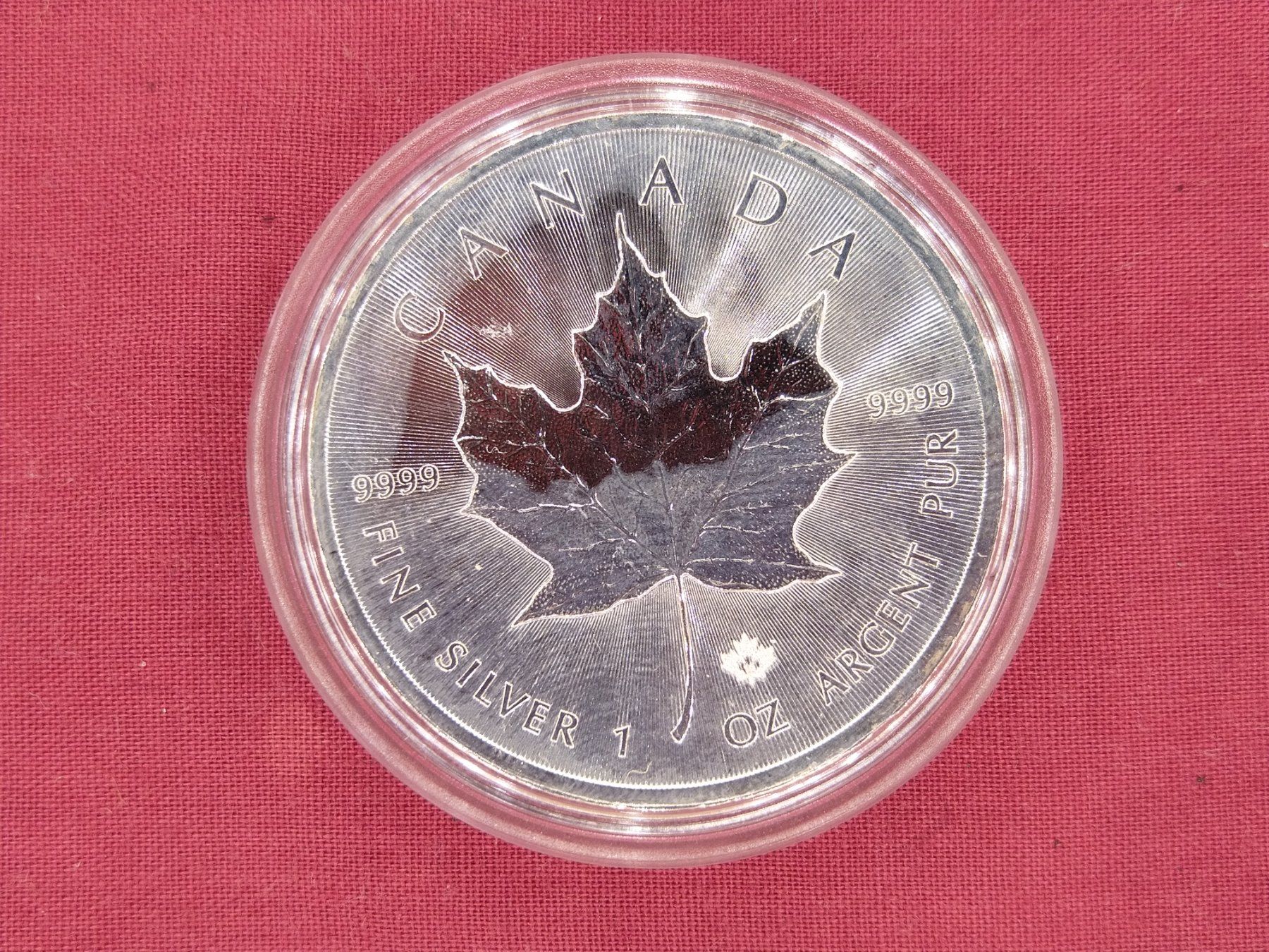 Toutes les monnaies: Silber Maple Leaf 1 oz - 2015 – D'occasion à Dättlikon par Quarz58 2
