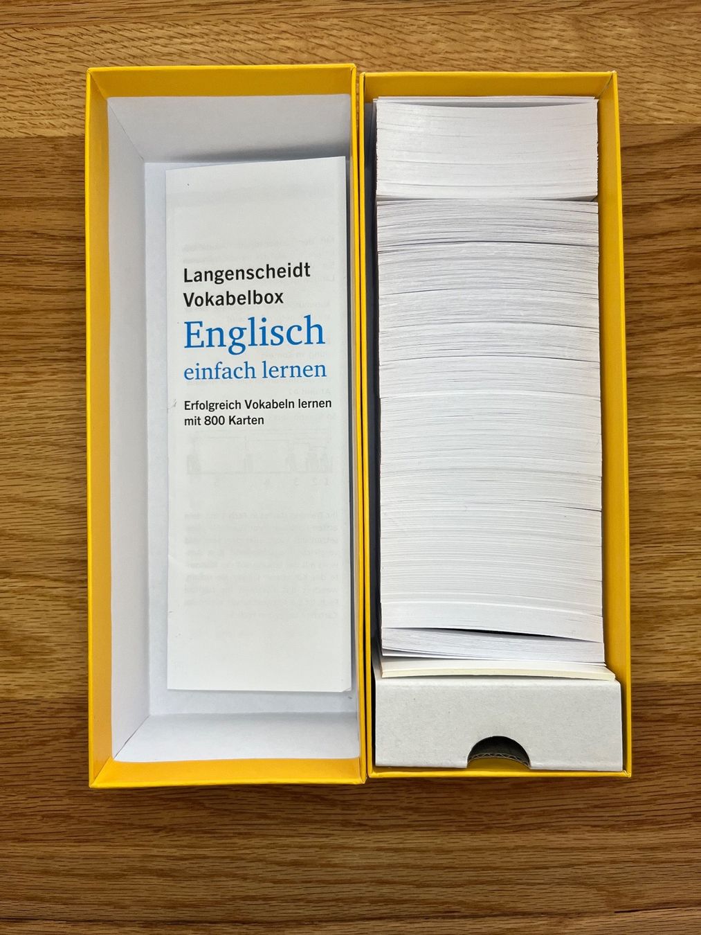 Libri: Langenscheidt Vokabularbox - Englisch Sprachniveau A1 - A2 – Nuovo (secondo la descrizione) da Mellingen venduto da Cebrau16 2