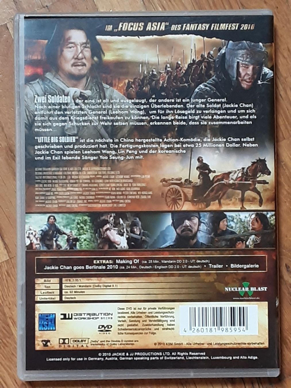 Tous les DVDs: Little Big Soldier - Jackie Chan – D'occasion à Wallisellen par Sawr 1