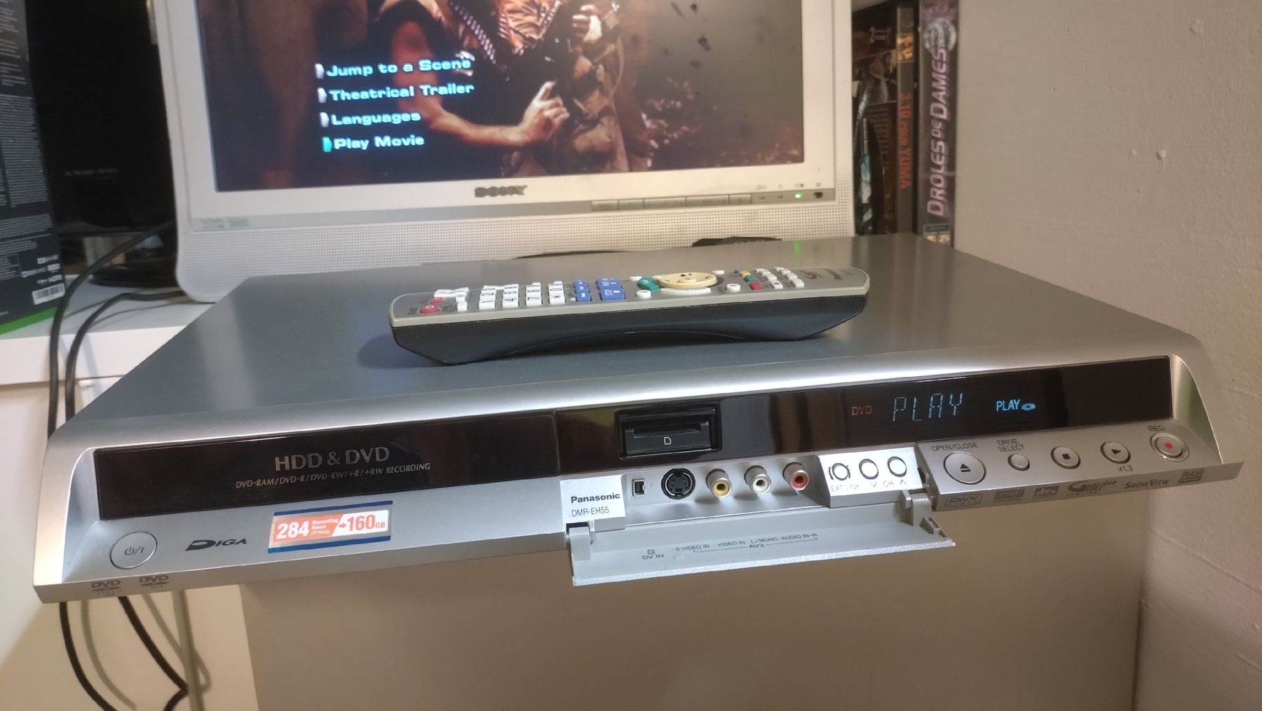 Panasonic Aufnahmegeräte: Panasonic DMR-EH55 DVD-R HDD 160Go + Remote - Working – Gebraucht aus Farvagny-le-Grand von LaCaverne 4