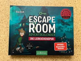 Buch Adventskalender "Escape Room -  Die Lebkuchenspur"