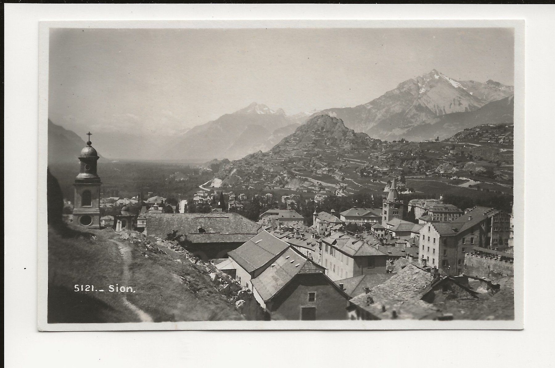 Cartoline postali: AK ca. 1925  Sion Wallis 😍 – Usato da Greifensee venduto da 315WDO