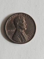 Pièce de monnaie 1 Cent USA Lincoln 1961 D occasion