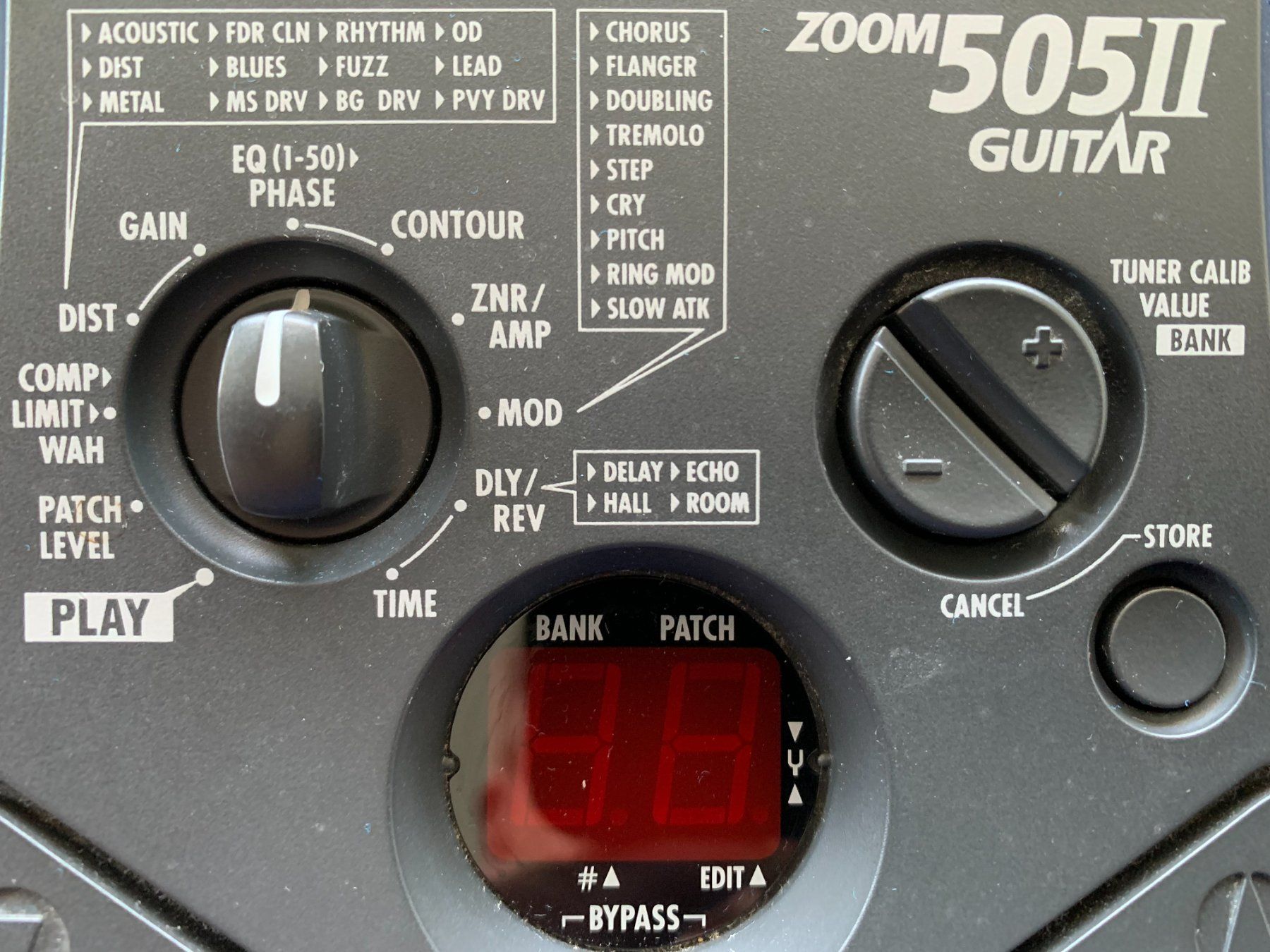 Zoom Musikinstrumente: Zoom 505-II Multieffect Pedal – Gebraucht aus Steinerberg von pamplemousse888 1