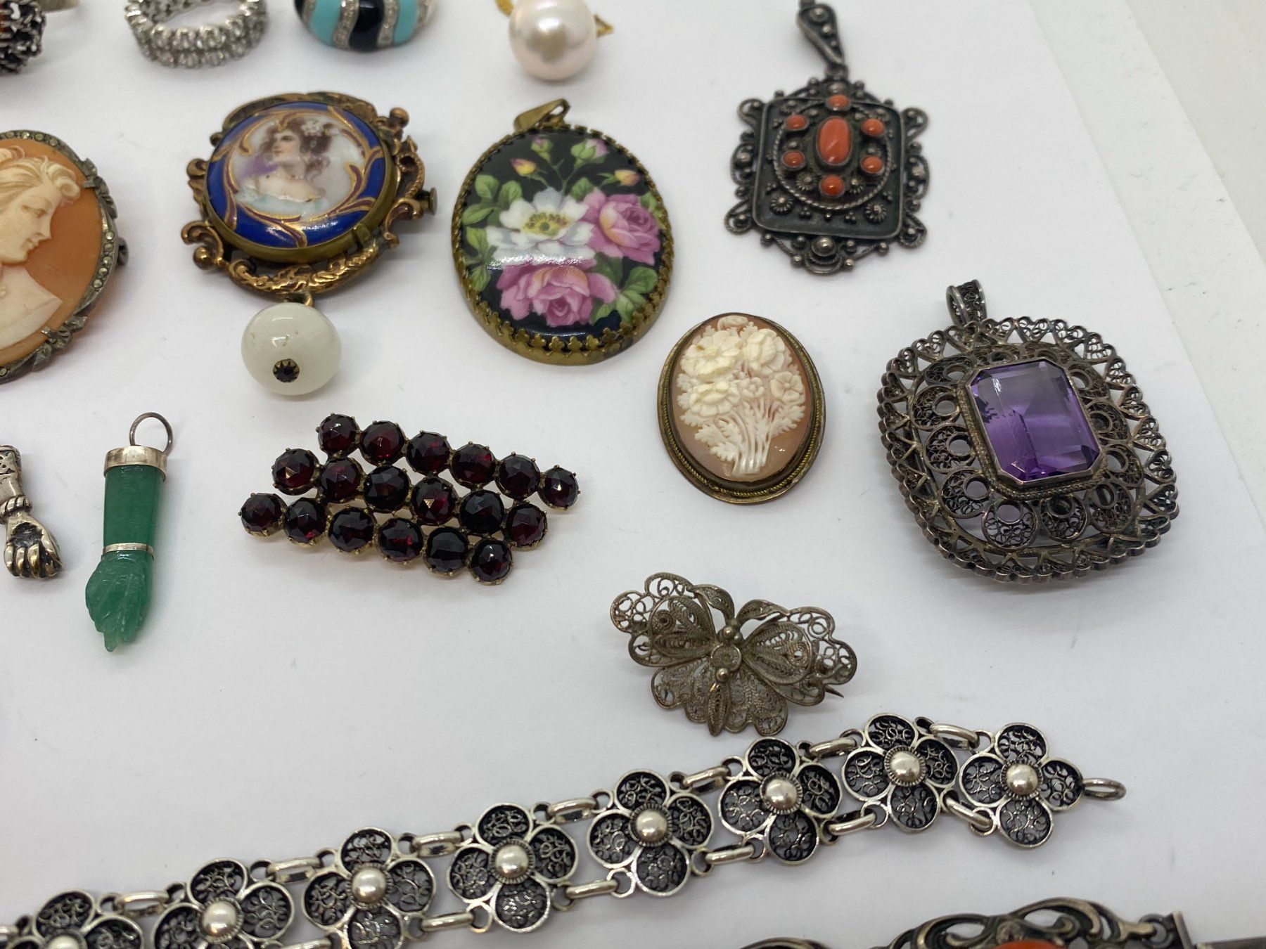 Altri gioielli: LOT Antik/alter Schmuck Silber /i427 – Usato da Bern venduto da JMsoehne1987 5