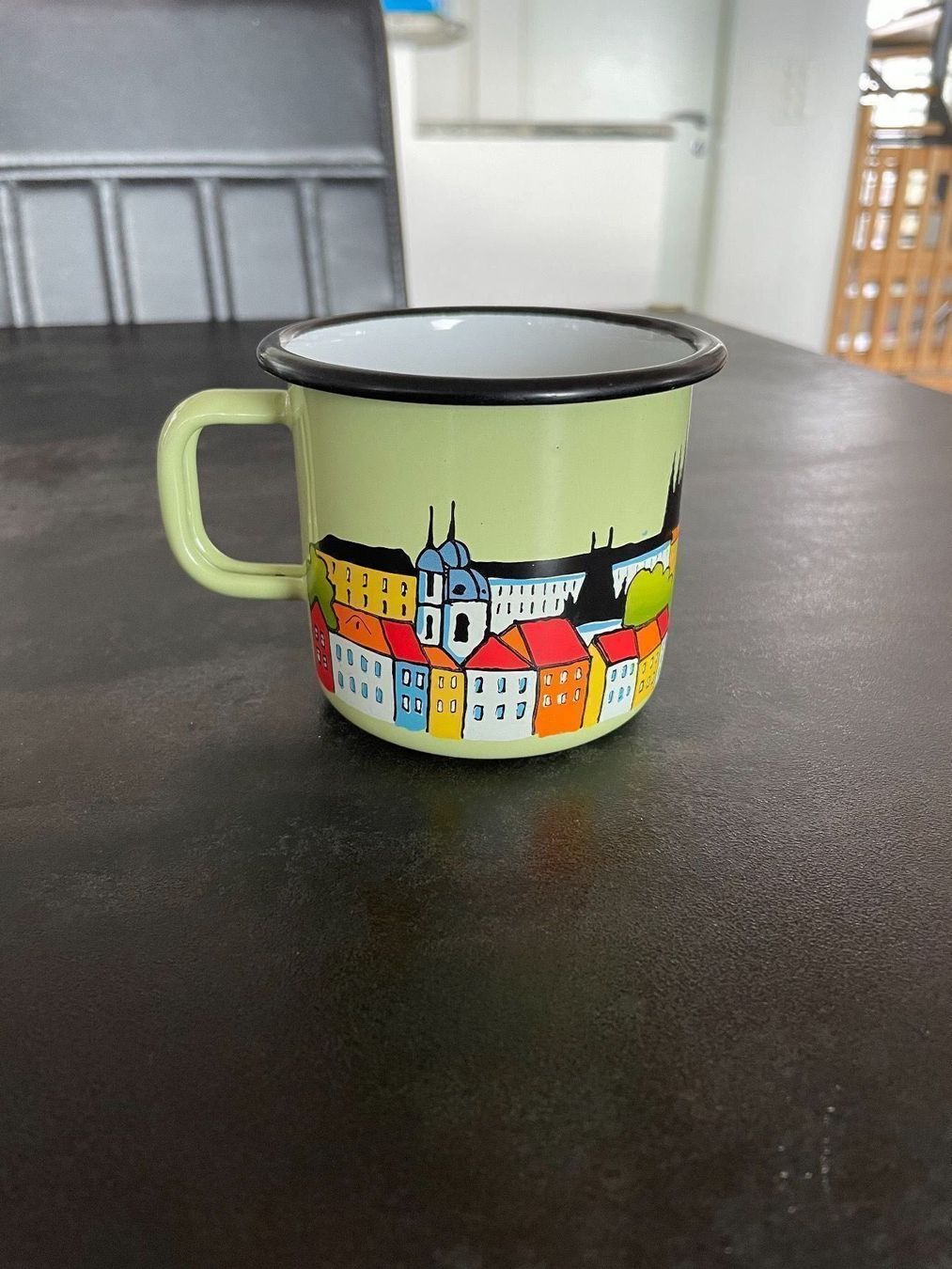 Tazze: Tasse Émaillée Prague – Usato da Vallamand venduto da Bricbracbroc82 2