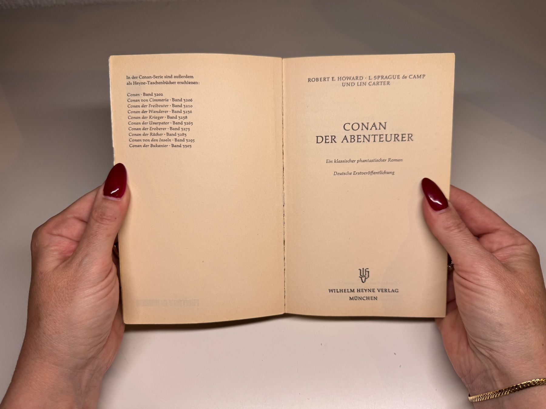 Libri: ROMAN: Robert E. Howard,  Conan der Abenteurer – Usato da Grosswangen venduto da Deutsche_Romane 2