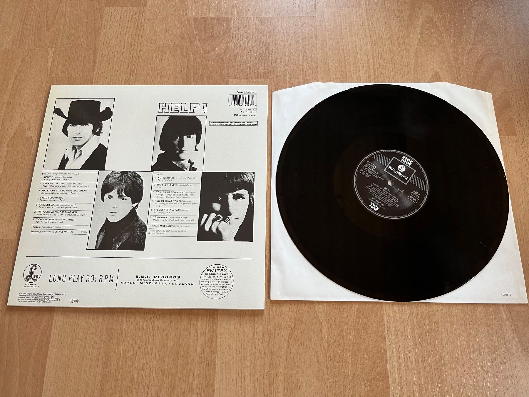 Vinyles: Beatles - Help! – D'occasion à Giebenach par Wurlitzer70 1