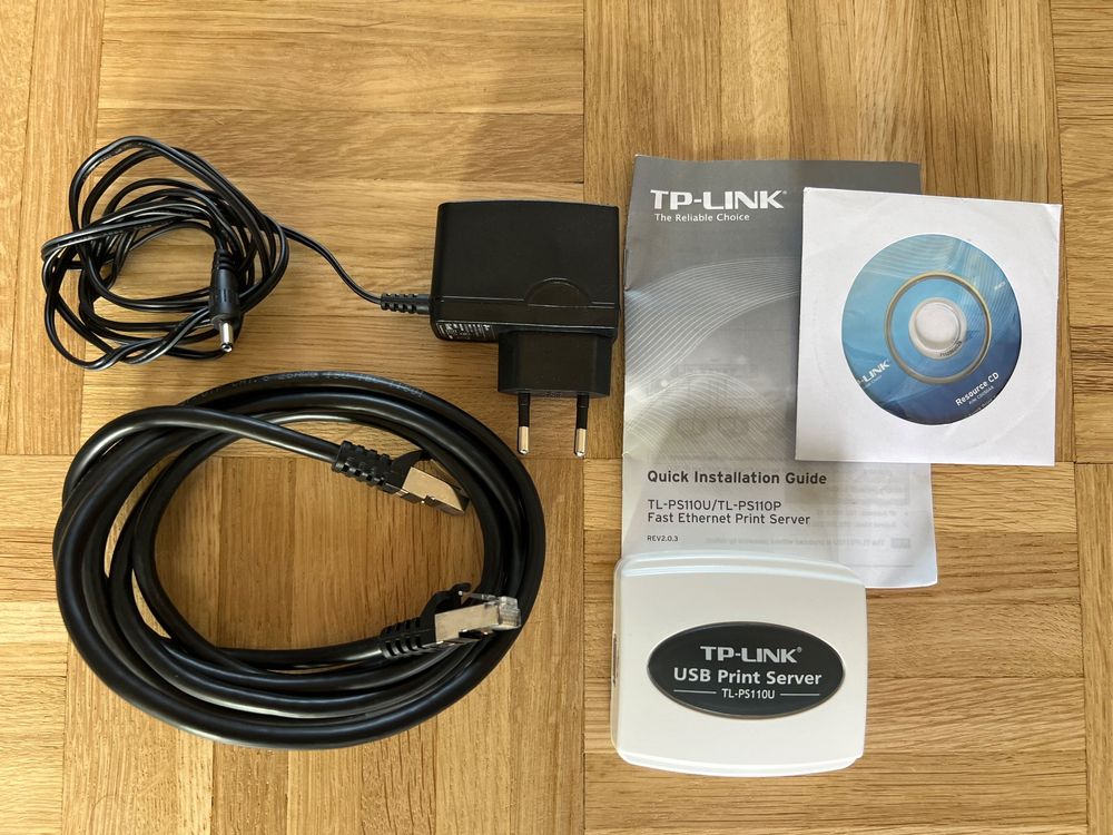 USB Print Server TP-Link TL-PS110U (Neu (gemäss Beschreibung)) in ...