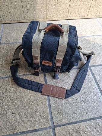 Tenba Kameratasche schwarz beige gebraucht guter Zustand
