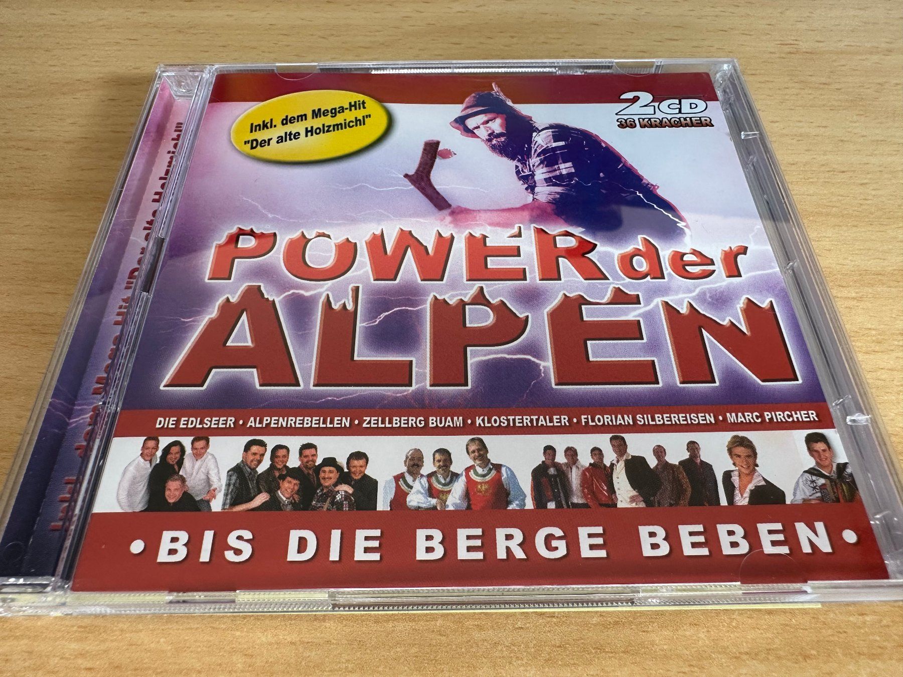 CD: Power der Alpen: inkl. "Der alte Holzmichl" - 2 CD – Usato da Rikon im Tösstal venduto da Alpenmutz