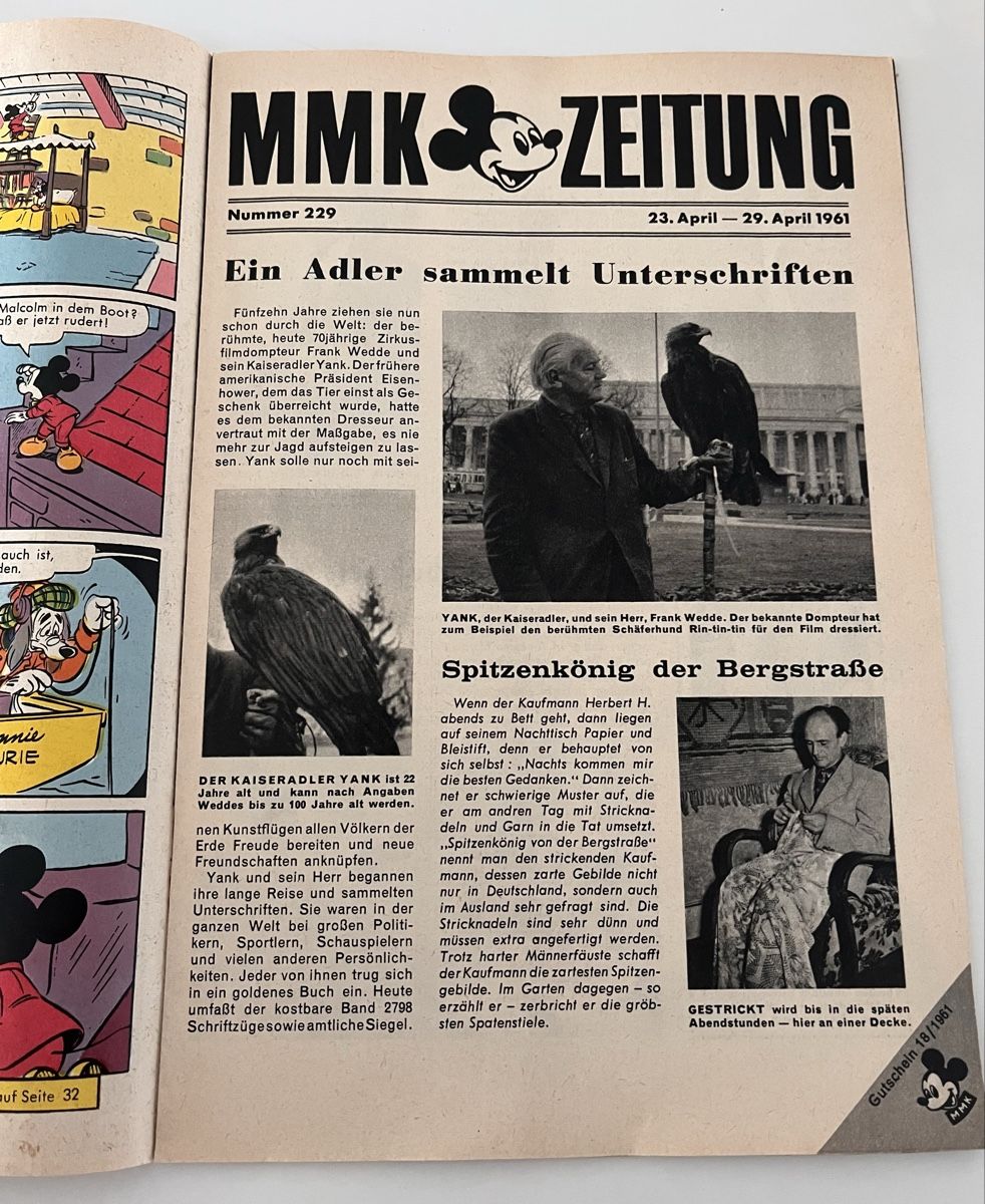 Fumetti: Micky Maus Comic 1961 Heft 18 – Usato da Recherswil venduto da Solheure66 3