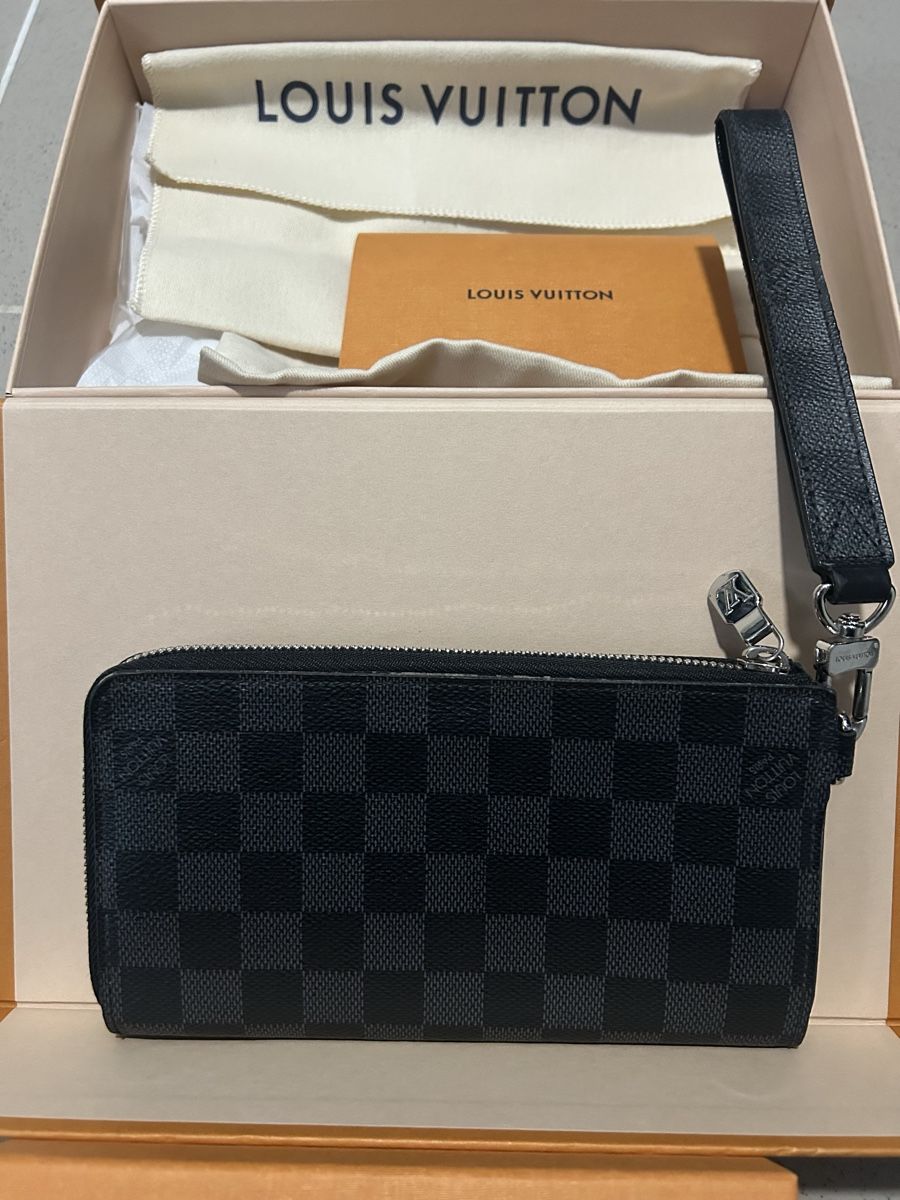 Louis Vuitton Brieftaschen: LOUIS VUITTON Damier Graphite Zippy Dragonne Long Wallet – Gebraucht aus Buchs AG von qhn512 1
