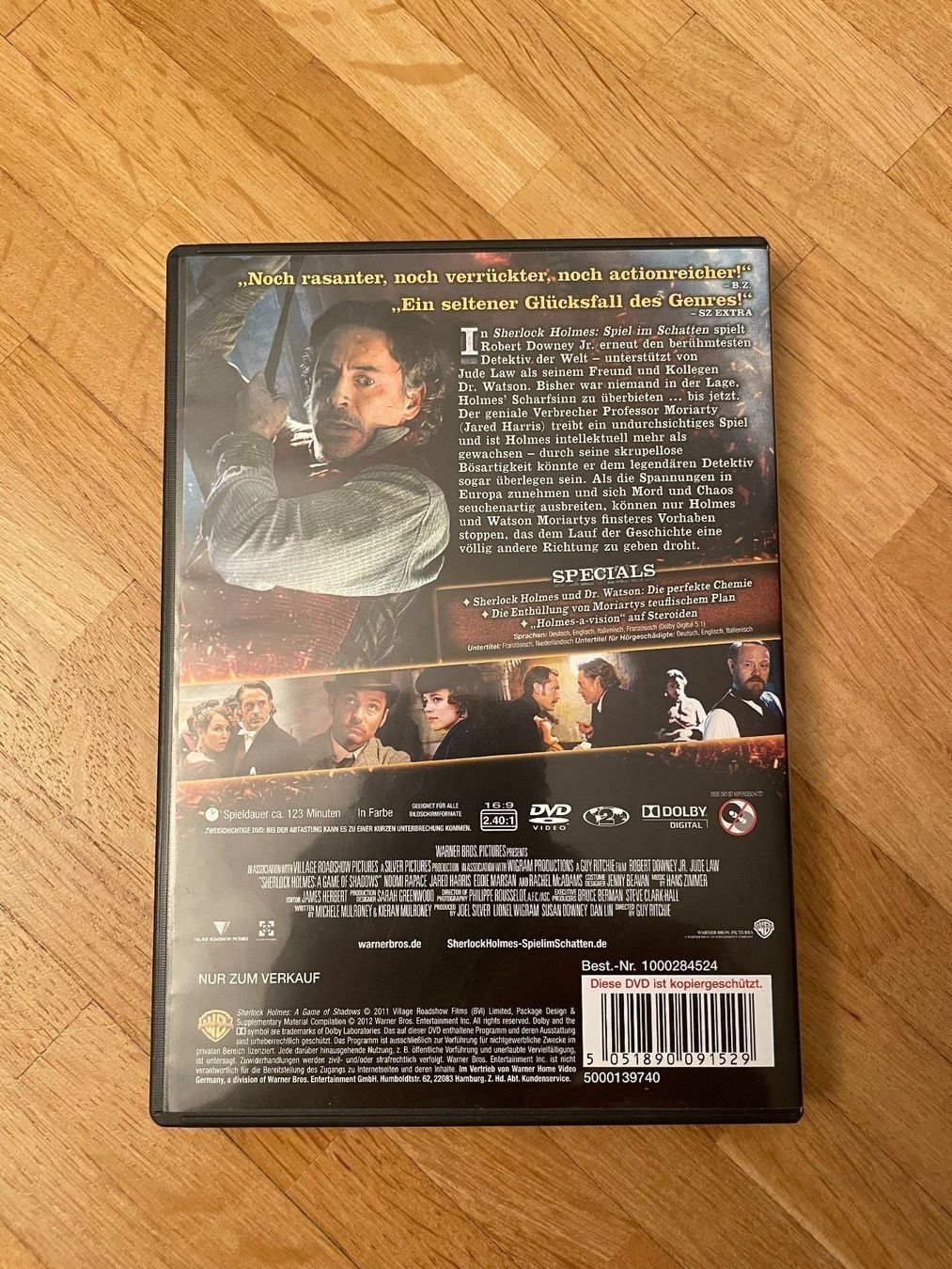 Tutti i DVDs: Verkaufe DVD Sherlock Holmes – Nuovo (secondo la descrizione) da Zürich venduto da 81er 1