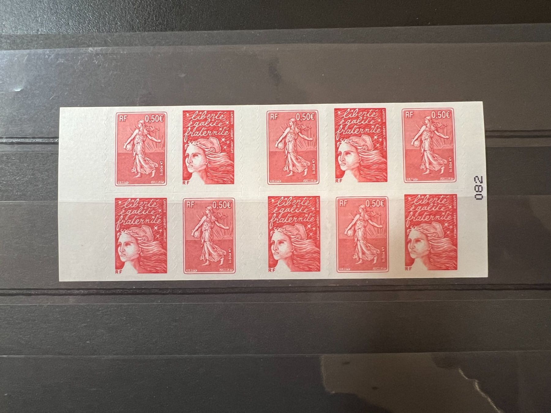 Tutti i francobolli: Carner autoadhésifs neuf** 100 ans semeuse Roty – Nuovo e nell'imballaggio originale da Lausanne venduto da ffhoud