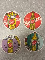 lot de 4 sous-verre en Papier Sinalco