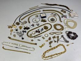 LOT Modeschmuck Konvolut Schmuck //i594