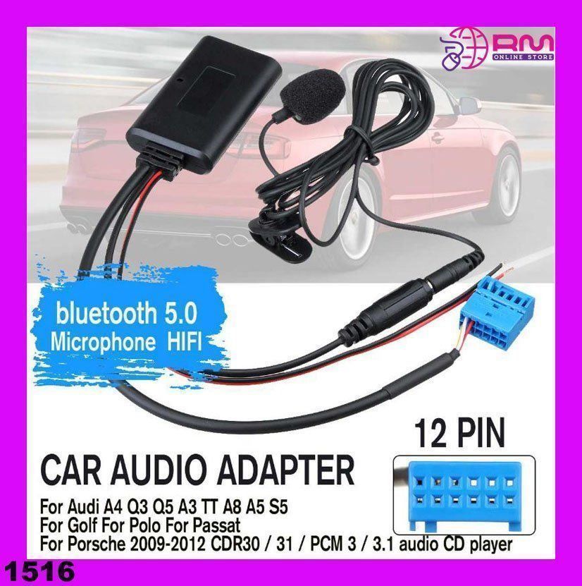 Unità & Adattatore: Audi Bluetooth HIFI Kabeladapter Mikrofo – Nuovo e nell'imballaggio originale da Unterägeri venduto da RmOnline