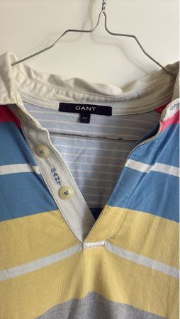 GANT Poloshirt gestreift Grösse M - Frühlingsfarben Pastelle