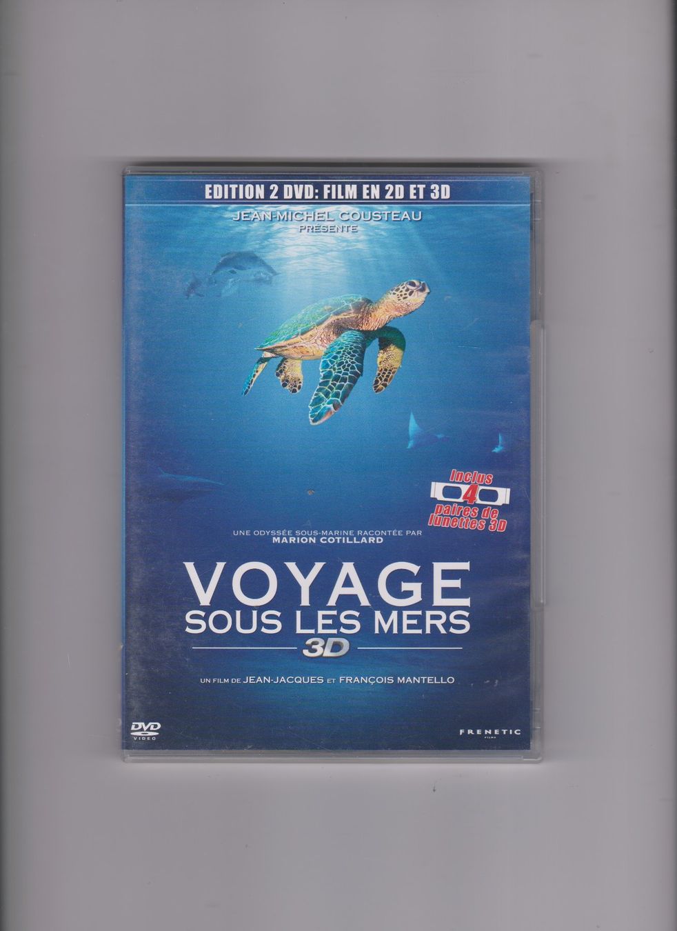 Tutti i DVDs: Voyage sous les mers 3D: Cousteau – Usato da Bex venduto da Canouille