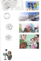 4 FDC Blocks Schweiz 2003