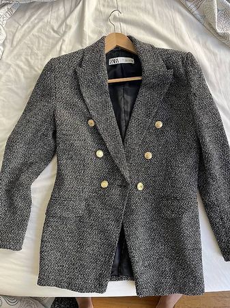 Schicke Jacke grau M