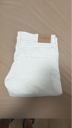 Hose Guess weiss Herren 