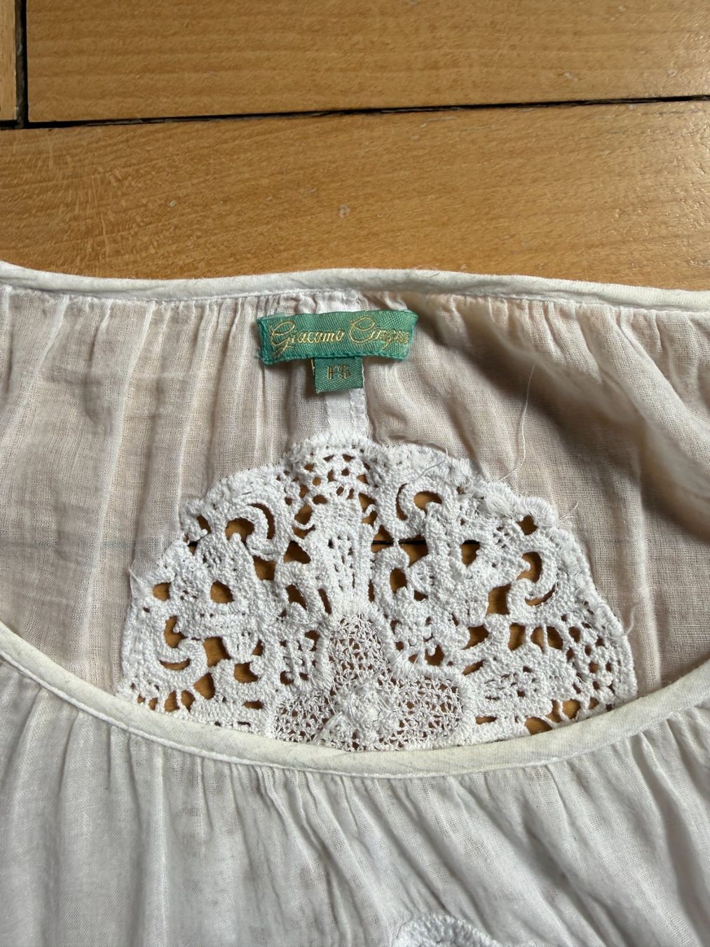 Vestiti: GIACOMO CINQUE - Hippie Kleid weiss – Usato da Zürich venduto da Diazaio 3