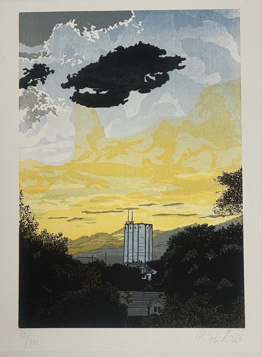 Grafica & Litografie: Roland Flück, handsigniert, nummeriert – Usato da Rain venduto da Pic-Ass 1