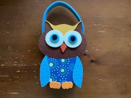 HIBOU - Décoration / Collection / Utilitaire - En feutrine