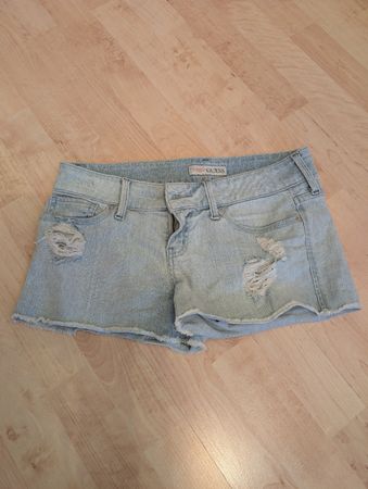 Jeans Shorts Guess hellblau Grösse 28