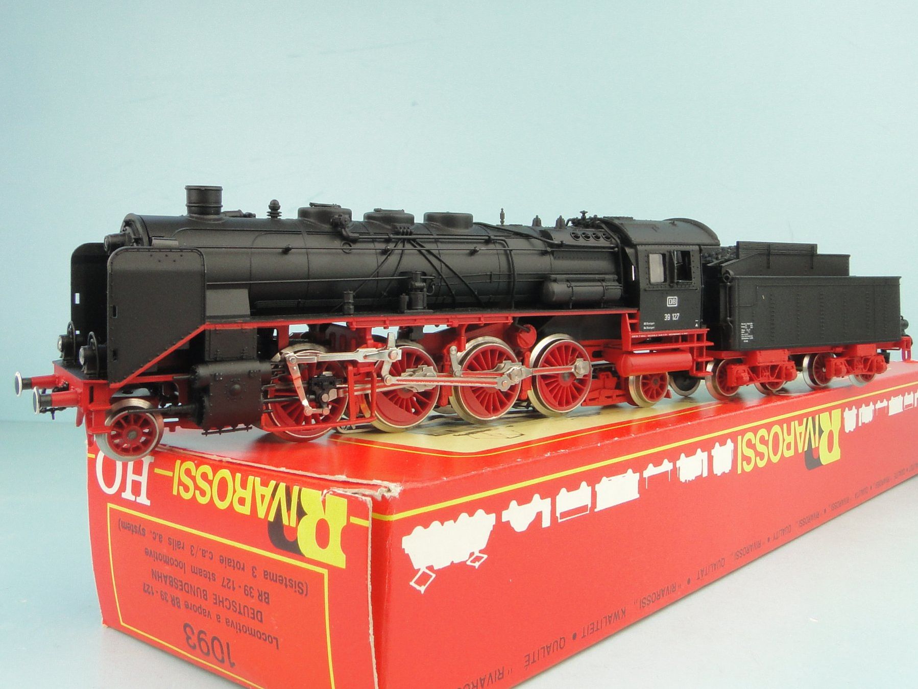 Rivarossi Modellini di ferrovie: Rivarossi H0 1093 DB BR39, neuwertig, AC – Usato da Bülach venduto da cann11