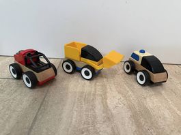 3 modulare Spielzeug-Autos
