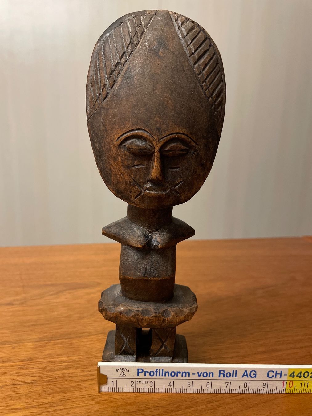Figuren: Ashanti Akua’ba Fruchtbarkeitspuppe Holz Ghana Afrika 20cm – Gebraucht aus Wettswil von mar_n62n 6