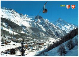 Zinal - Luftseilbahn Sorebois