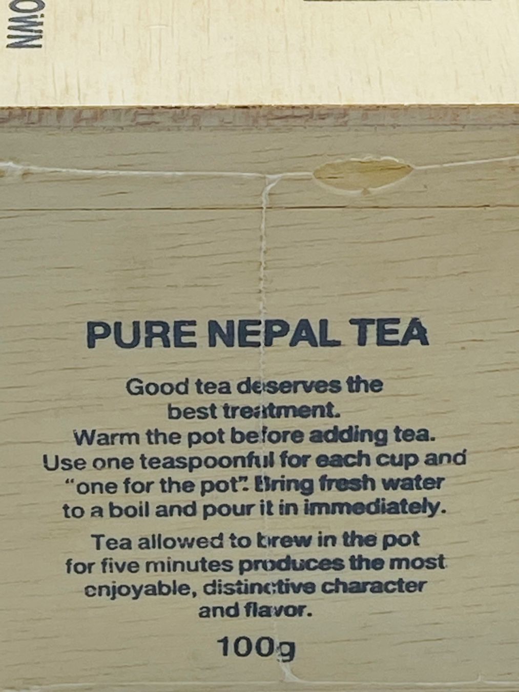 Cibi & Specialità: Nepal FLOWERY ORANGE PEKOE schwarzer Tee – Nuovo e nell'imballaggio originale da Arlesheim venduto da Omahum88 4