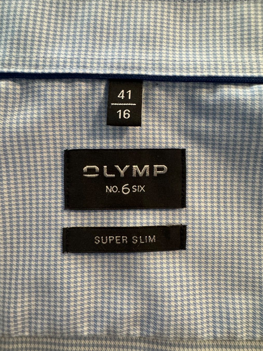 Camicie: Olymp Hemd, Gr. 41, hellblau - Top Zustand! – Nuovo (secondo la descrizione) da Liebefeld venduto da smu_y82t 1