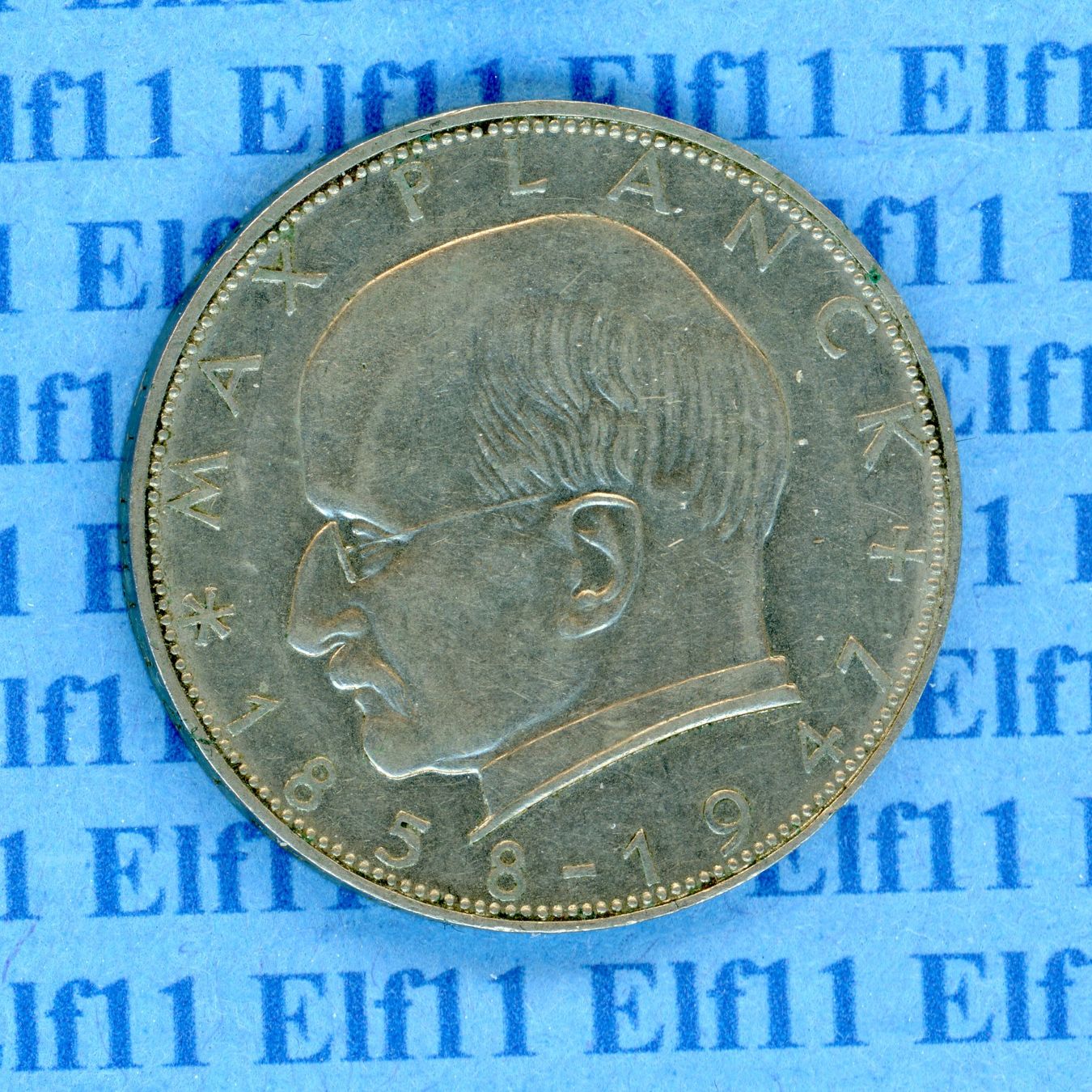 Tutti le monete: DEM___2.00 1957D  Planck vz 2 Deutsche Mark – Usato da Widnau venduto da Elf11 1