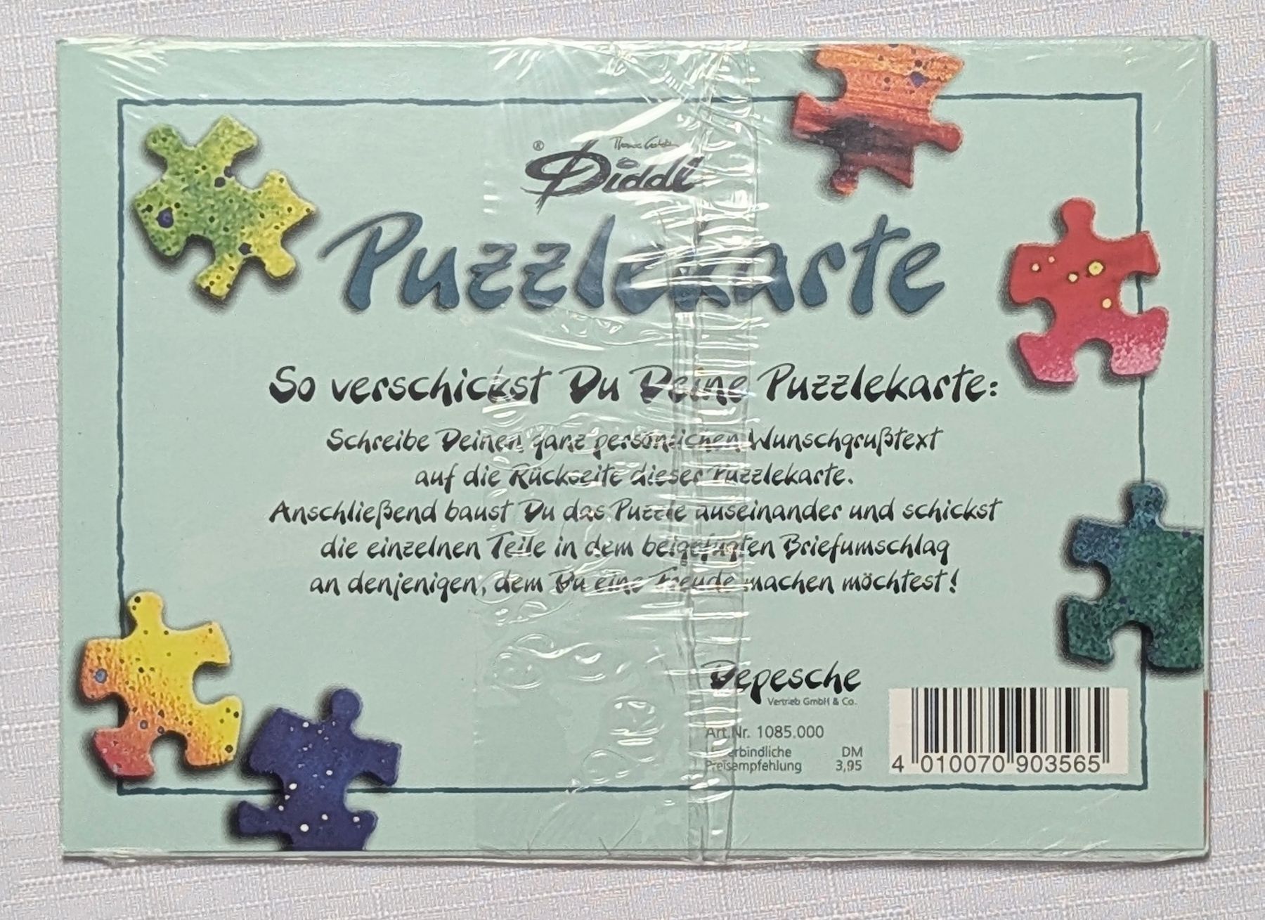 Puzzle: NEU&OV - Vintage DIDDL Puzzle - 20 Teile – Nuovo e nell'imballaggio originale da Wängi venduto da ABIZONE-86 1