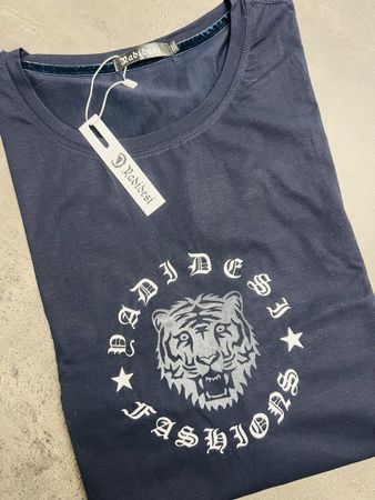 RADIDESI Fashion Tshirt XXL DunkelBLAU ...NEU mit Label