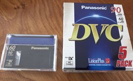 Panasonic DVC 90/60 min (1x5 Stück) PLUS 1x1 Stück GRATIS