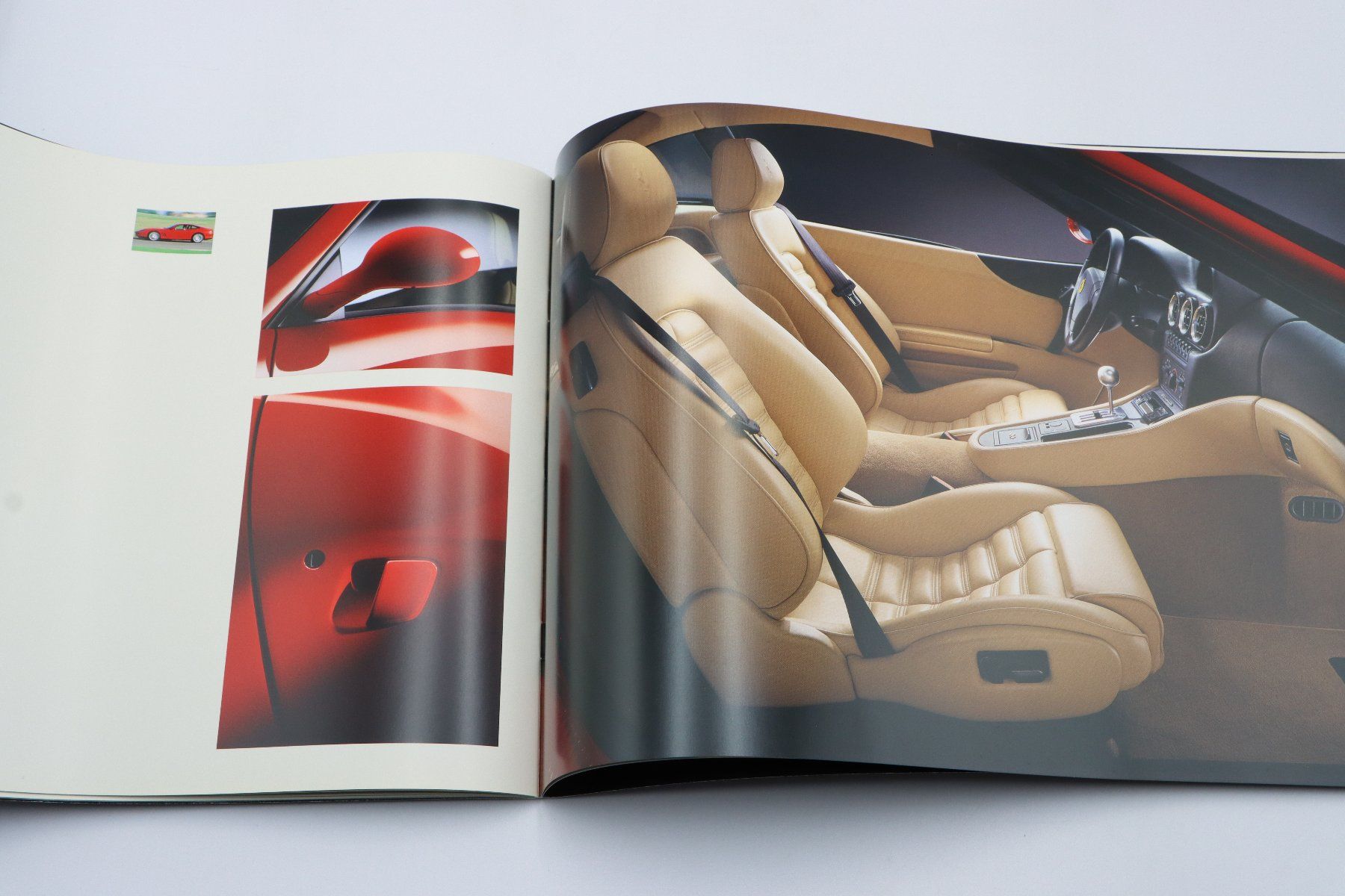 Ferrari Documenti: Ferrari 550 Maranello 1996 Prospekt – Usato da Bühl b.Aarberg venduto da Collectorpassions 7