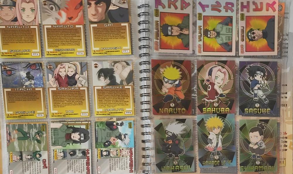 2002 Panini Naruto Ninja RANKS SASUKE Card #SD3