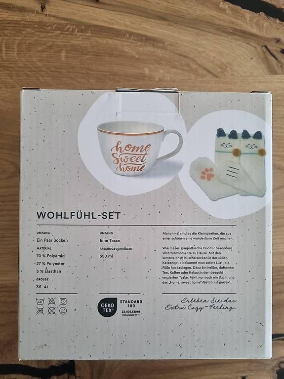 Tazze: Wohlfühl-Set Socken & Tasse – Usato da St. Gallen venduto da smileforever 1